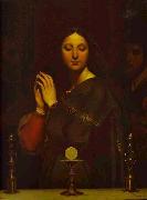 Jean Auguste Dominique Ingres The Virgin of the Host France oil painting reproduction